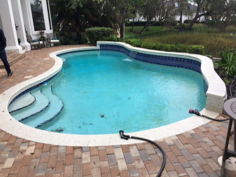 Before Pool Renovation