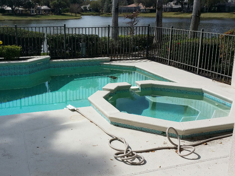 Before Pool Renovation