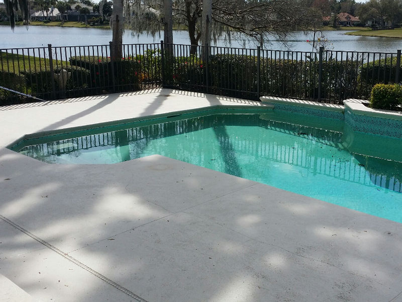 Before Pool Renovation