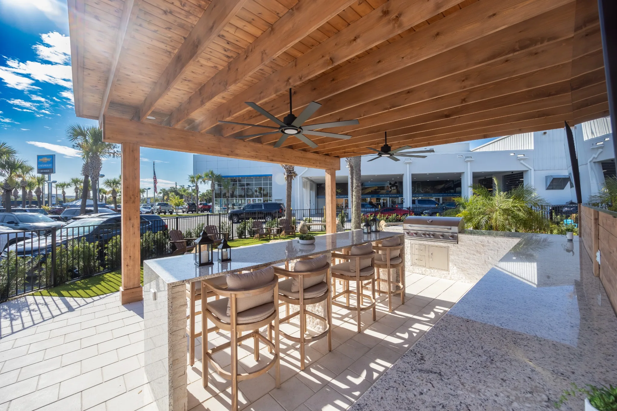 beaver-chevrolet-commercial-outdoor-kitchen-view