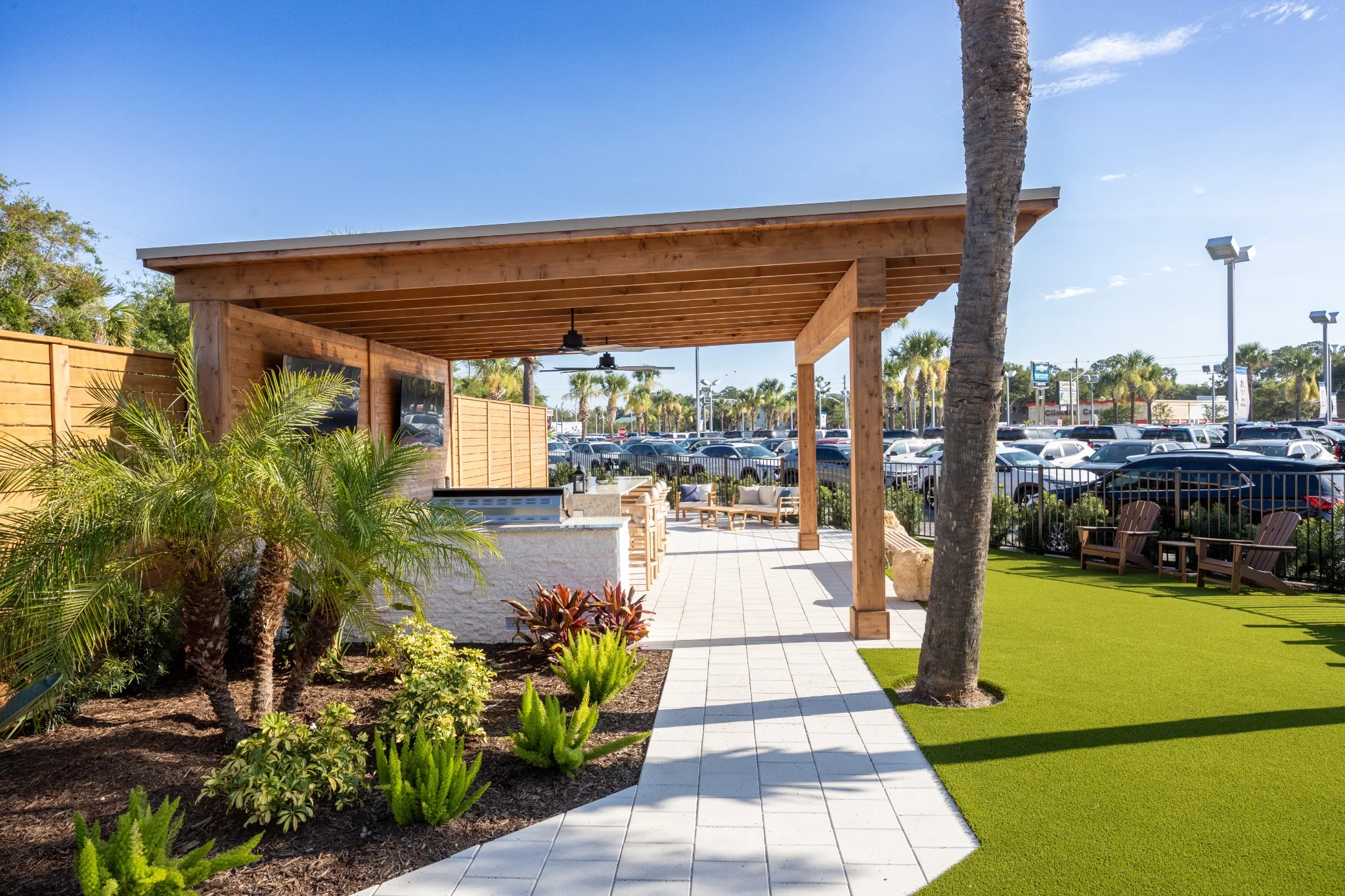 beaver-chevrolet-outdoor-kitchen-walkway
